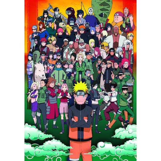 Quebra cabeça Naruto Shippuden 1500 peças