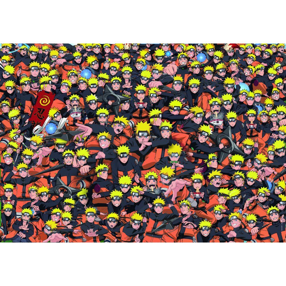 Quebra cabeça Impossível Naruto Shippuden 1000 peças
