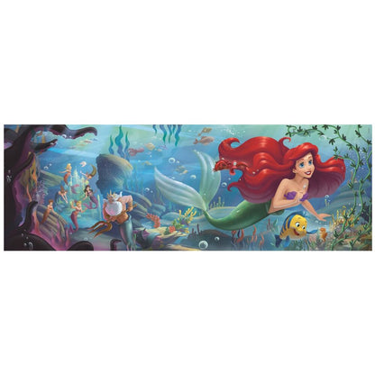 Rompecabezas panorámico de La Sirenita de Disney 1000 piezas