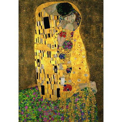 Quebra cabeça O Beijo Museu Klimt 1000 peças