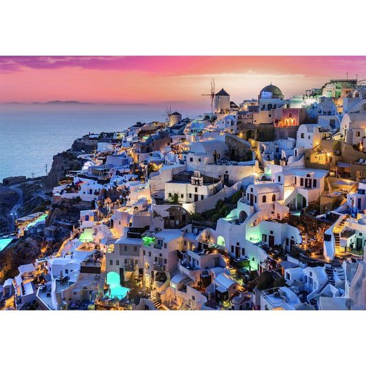Puzzle Shades of Santorini High Quality 1000 pieces