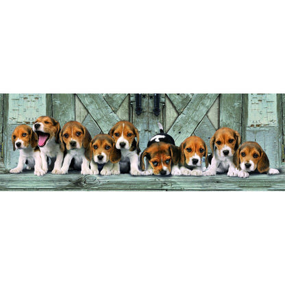 Puzzle Panorama Beagles High Quality 1000 pieces