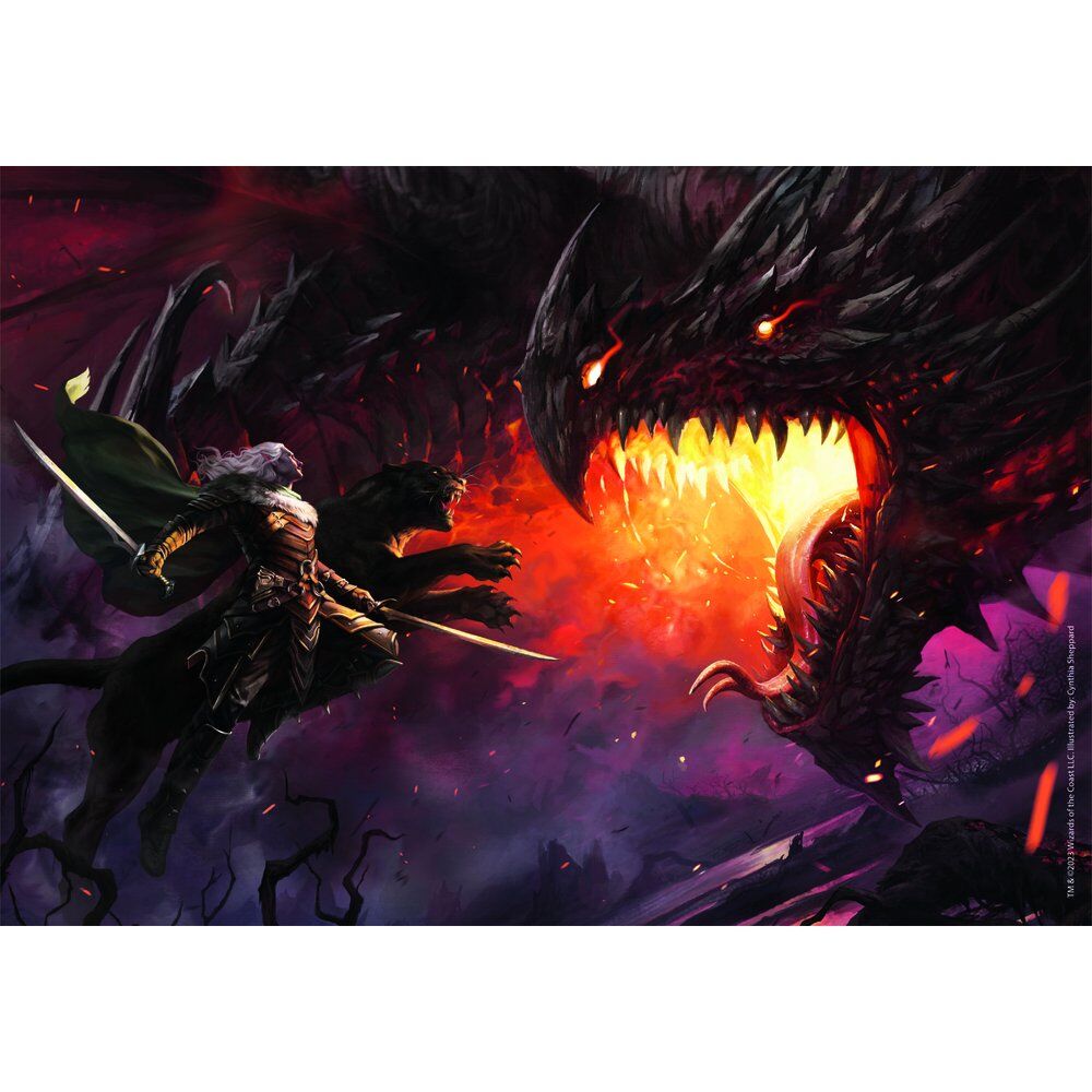 Quebra-cabeça de Dungeons & Dragons com 1000 peças
