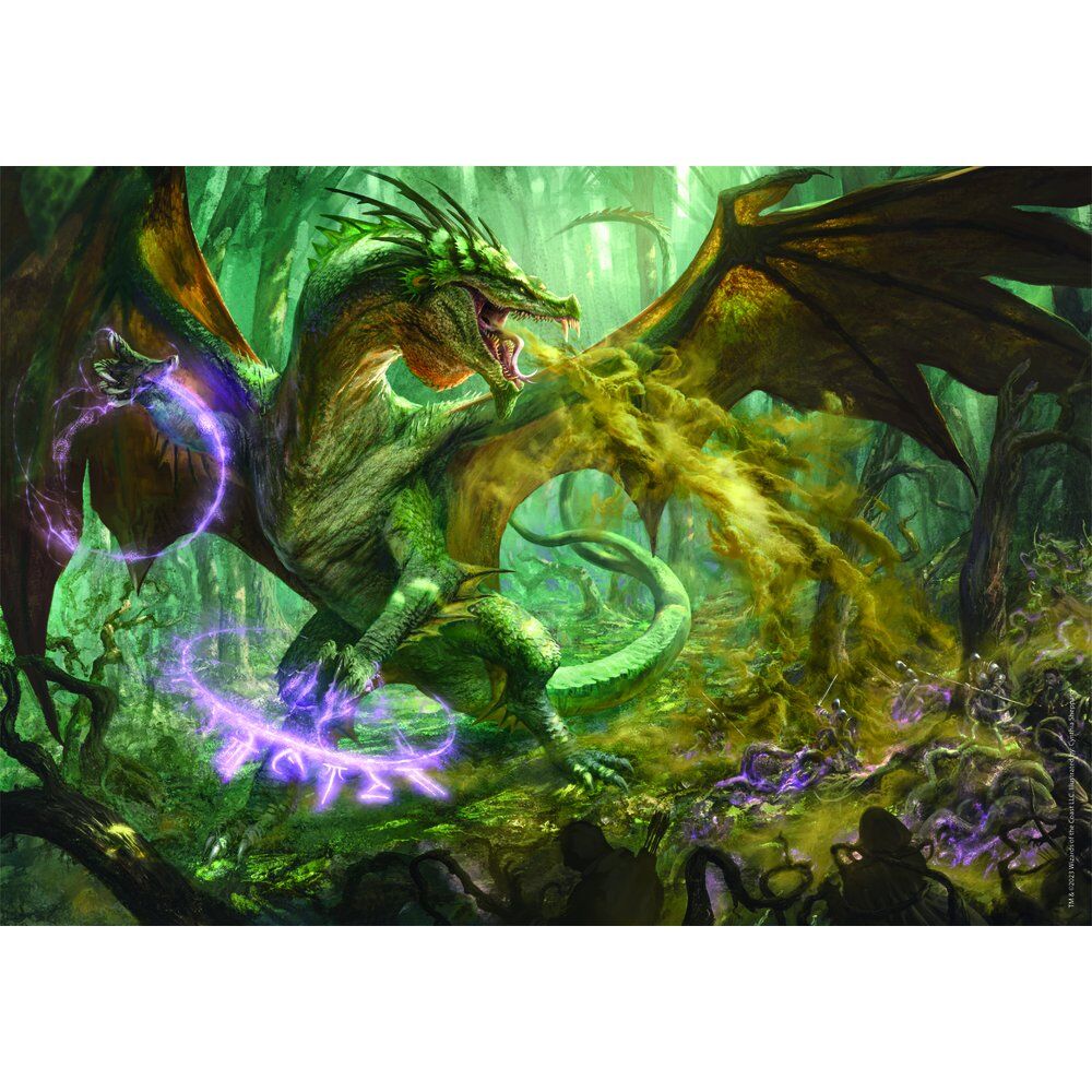 Quebra-cabeça de Dungeons & Dragons com 1000 peças