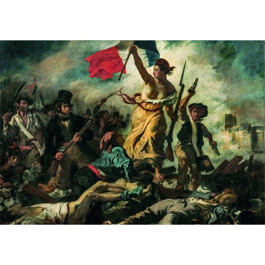 Puzzle Liberty Leading the People Delacroix Museum 1000 pieces