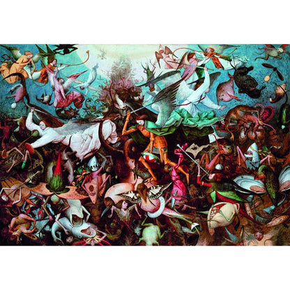 Puzzle „Der Fall der rebellischen Engel“ Bruegel Museum 1000 Teile