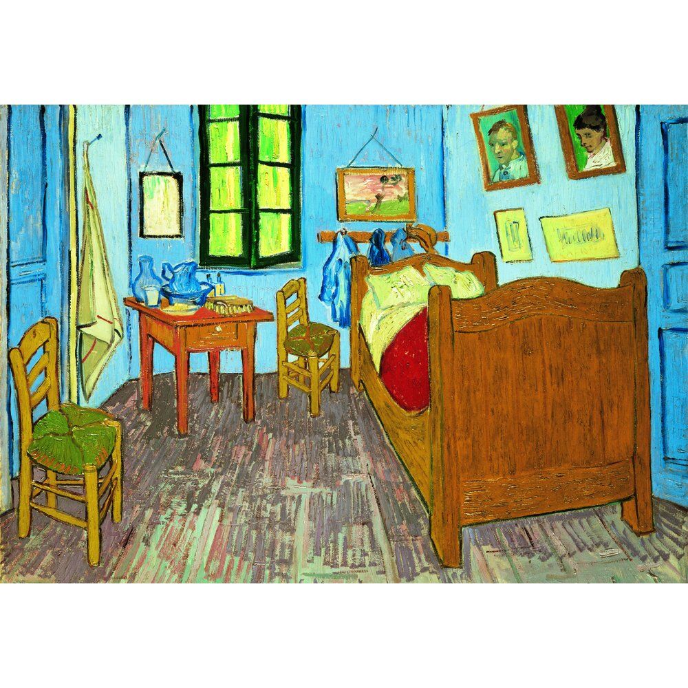 Chambre puzzle au musée Van Gogh d'Arles 1000 pièces
