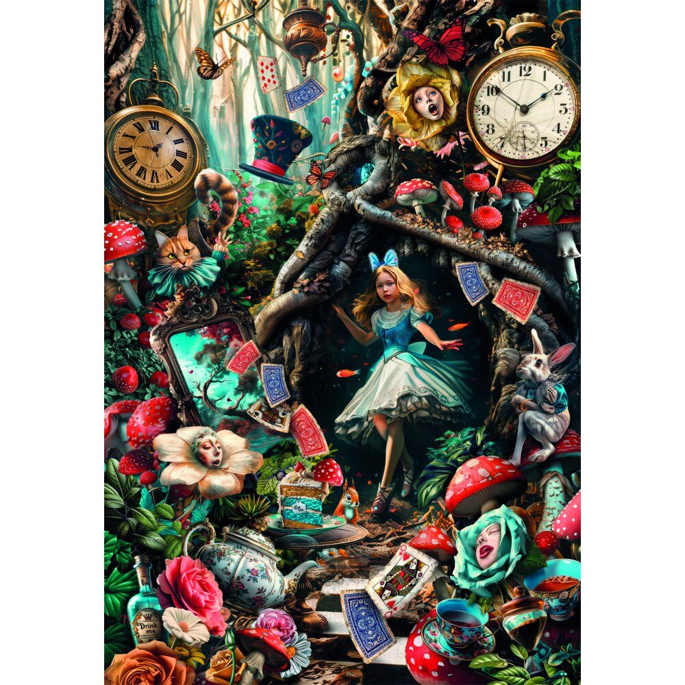 Puzzle „Another Day in Wonderland“ hohe Qualität 1000 Teile