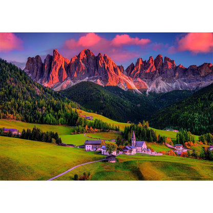 Puzzle Dolomites Magiques de Haute Qualité 1000 pièces