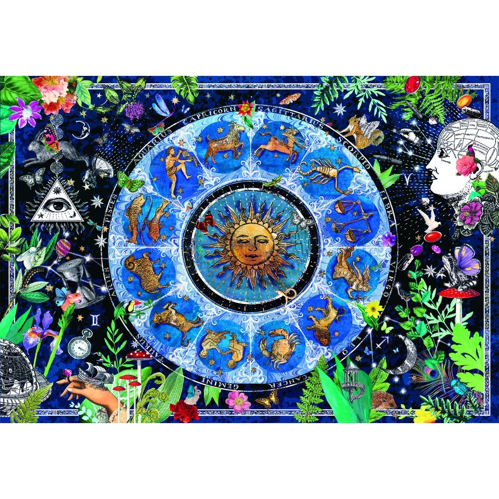 Astrological Chart Puzzle High Quality 1000 pieces