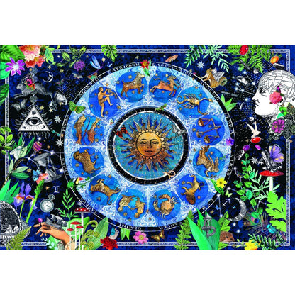 Astrological Chart Puzzle High Quality 1000 pieces