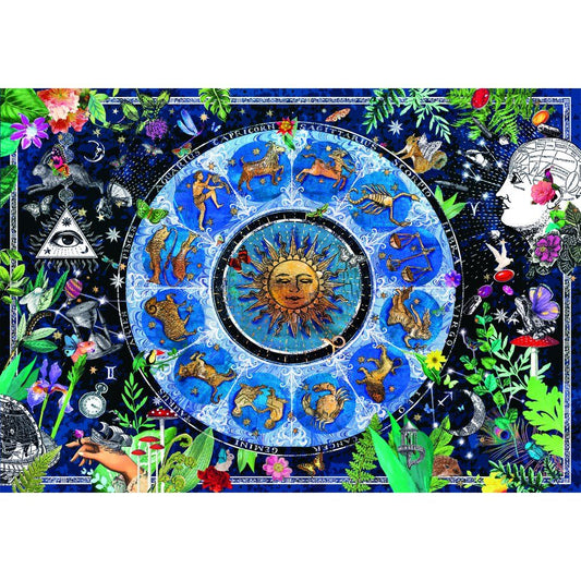 Astrological Chart Puzzle High Quality 1000 pieces