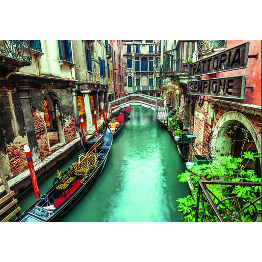 Puzzle Venice Canal High Quality 1000 pieces