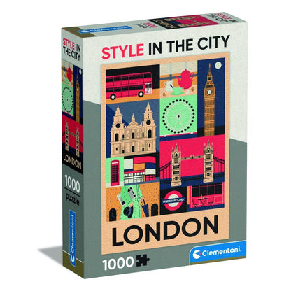 puzzle london style in the city 1000 pieces