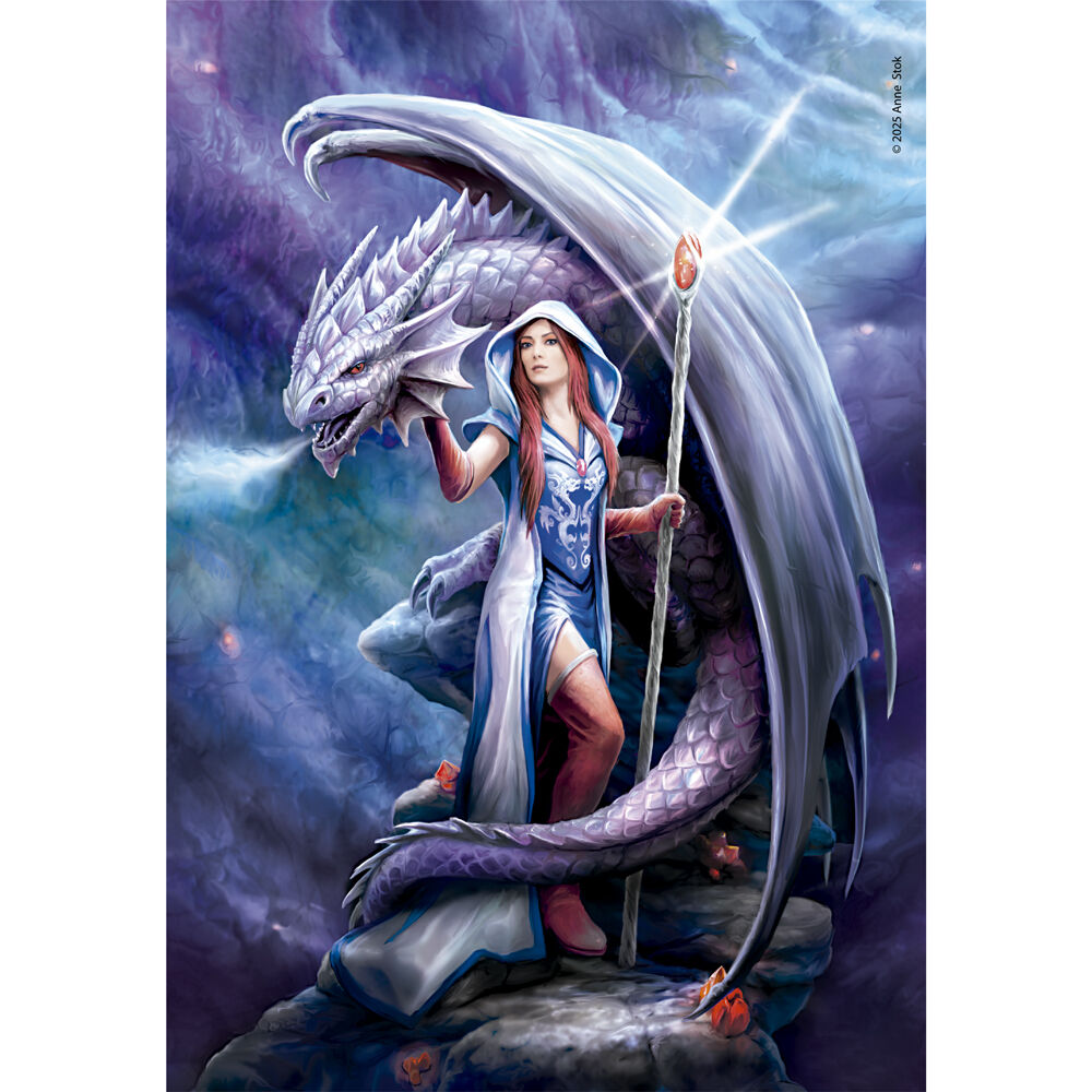Puzzle Dragon Mage Anne Stokes 1000 pièces
