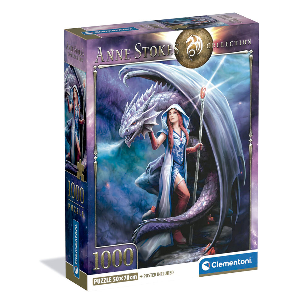 dragon mage anne stokes puzzle 1000pcs