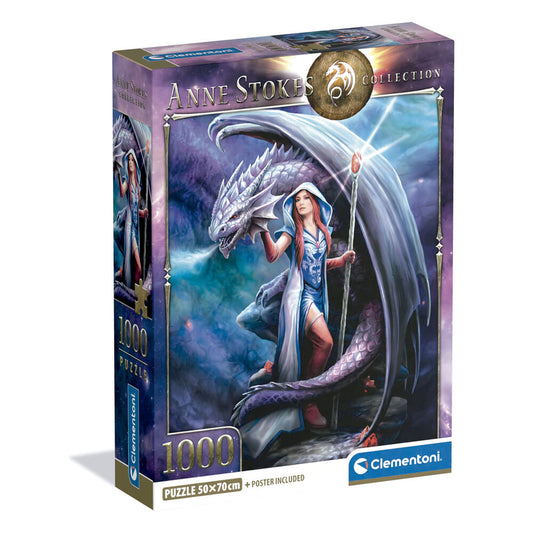 dragon mage anne stokes puzzle 1000pcs