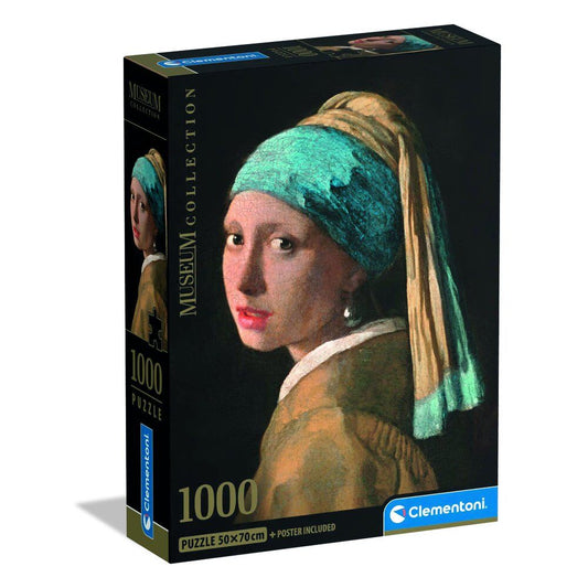 puzzle girl with pearl earring vermeer museum 1000 pieces