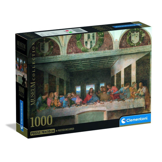 puzzle the last supper leonardo museum 1000 pieces