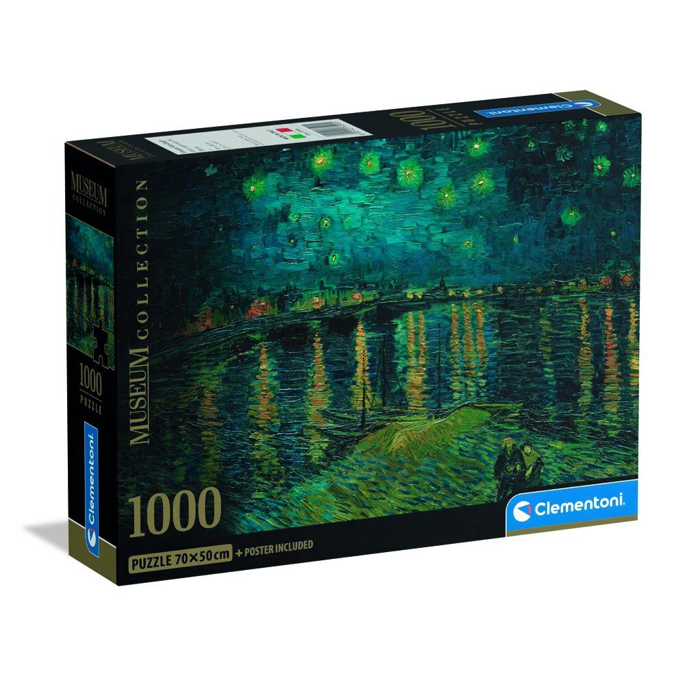 puzzle starry night over the rhone van gogh museum 1000 pieces