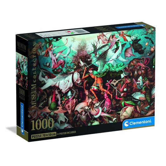 puzzle the fall of the rebel angels bruegel museum 1000 pieces
