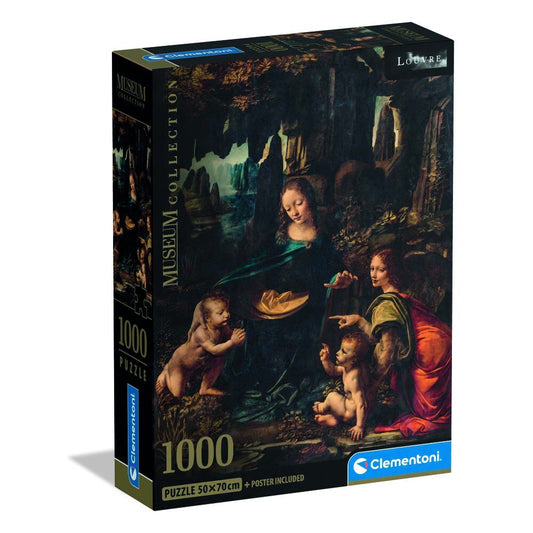 puzzle the virgin of the rocks leonardo museum 1000 pieces
