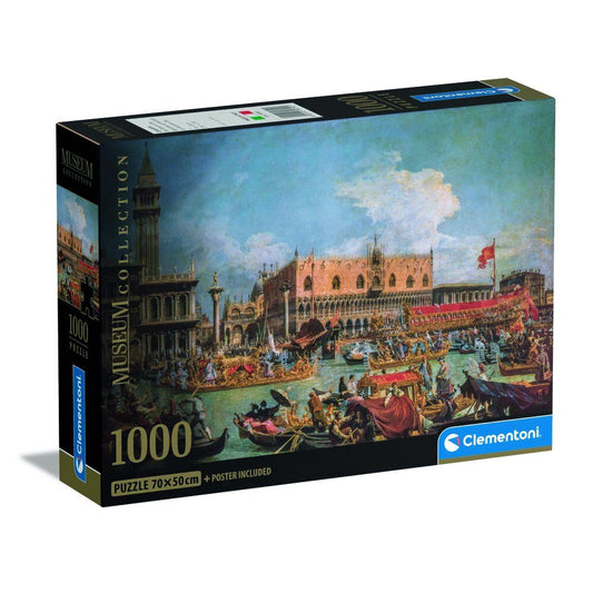 puzzle the return of the bucentaur at the molo on ascension day canaletto museum 1000 pieces