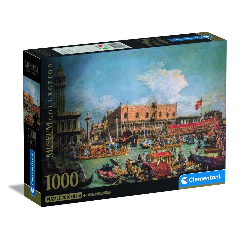 puzzle the return of the bucentaur at the molo on ascension day canaletto museum 1000 pieces