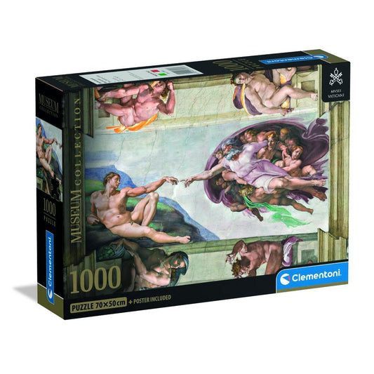 puzzle the creation of man michelangelo museum 1000 pieces