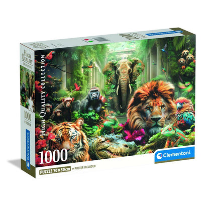puzzle mystic jungle high quality 1000 pieces