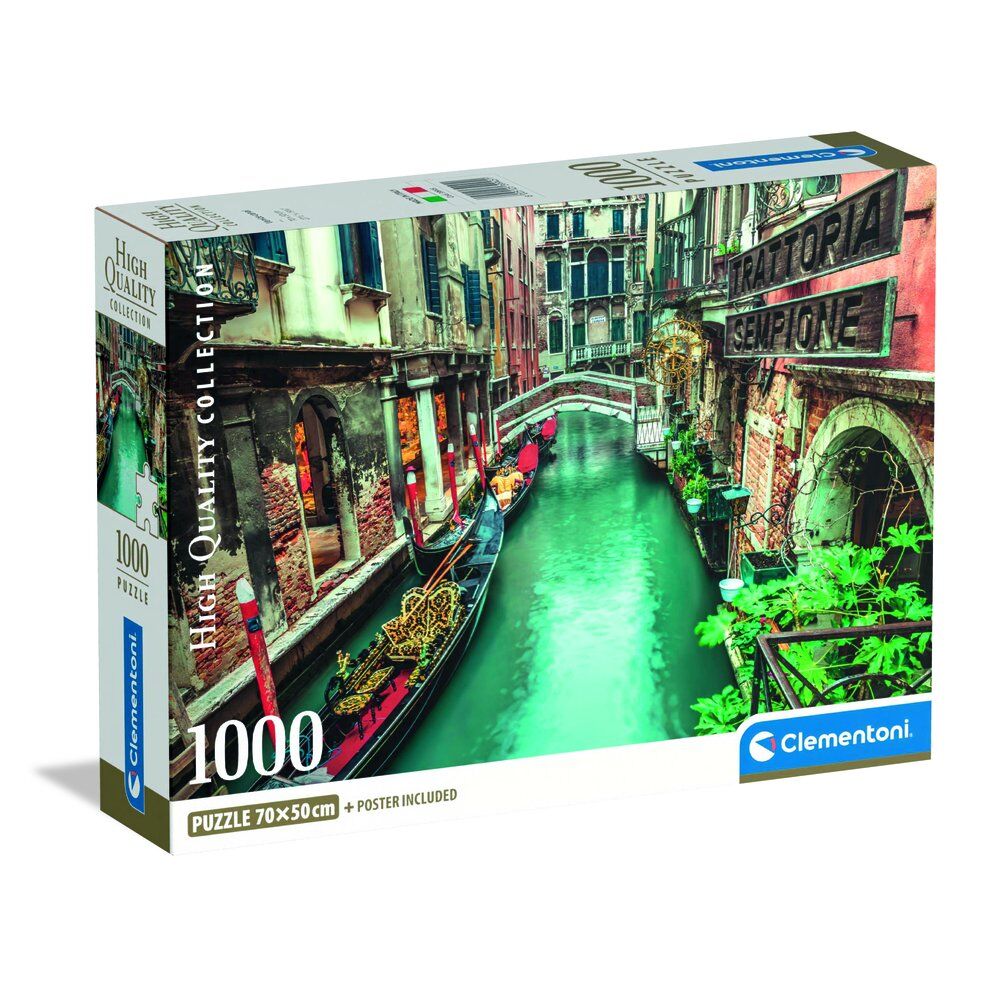 puzzle venice canal high quality 1000 pieces