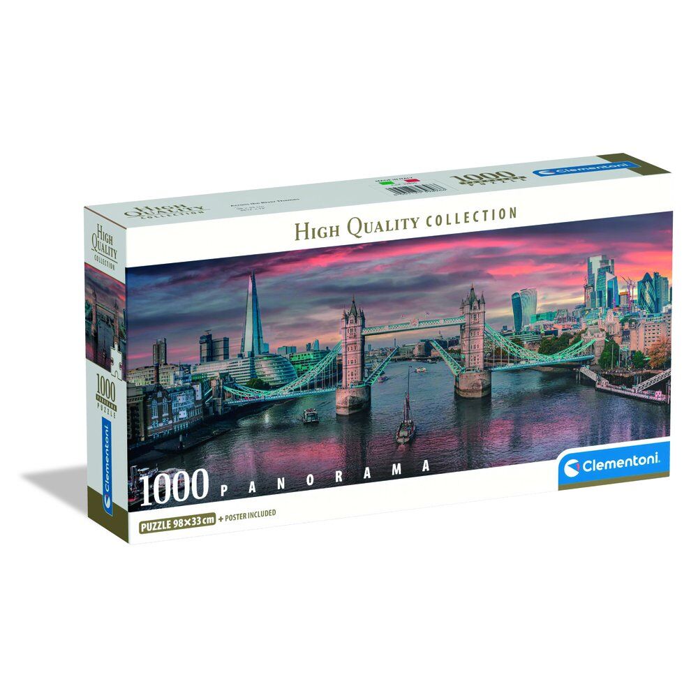 puzzle panorama across the river thames high quality 1000 pieces