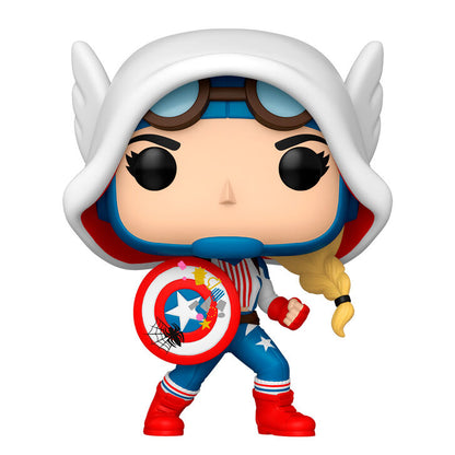 marvel pop figure captain america gwen