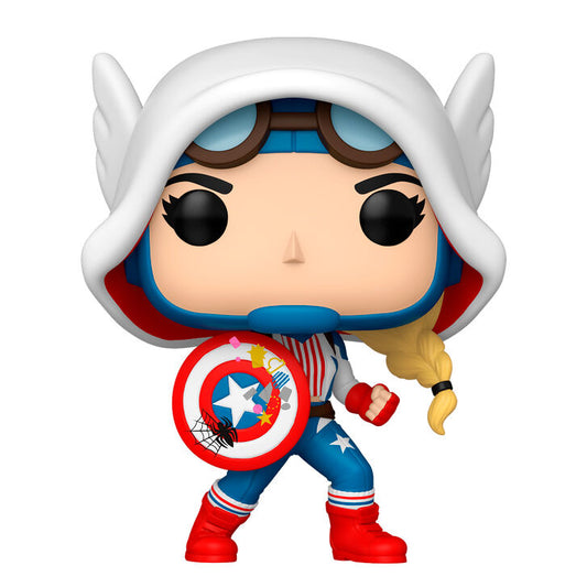 marvel pop figure captain america gwen