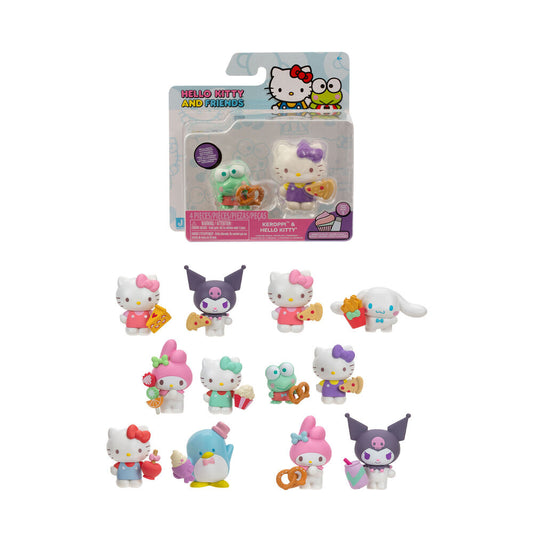 Blister pack of 2 Hello Kitty figures, 5cm, assorted