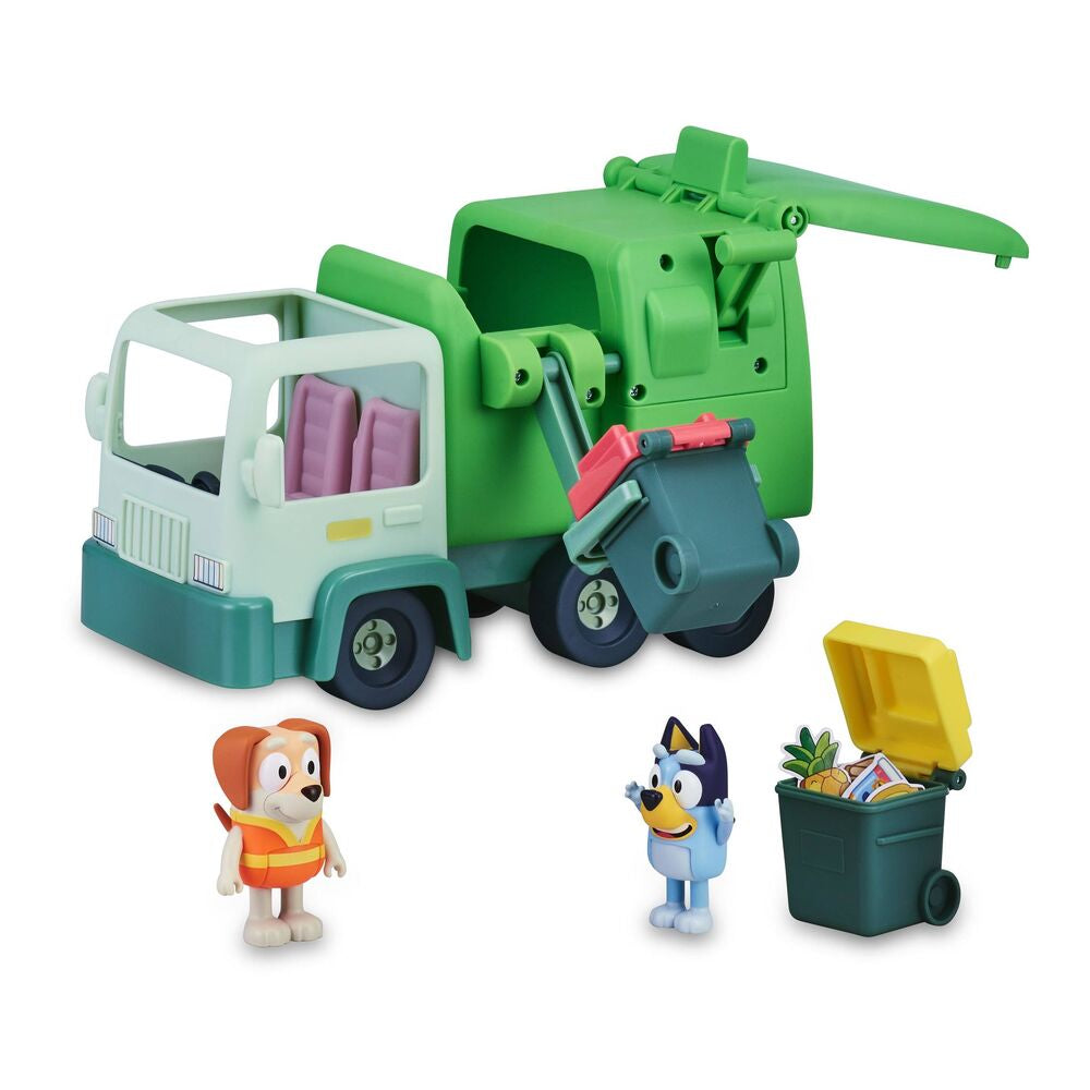 garbage truck  bluey figures