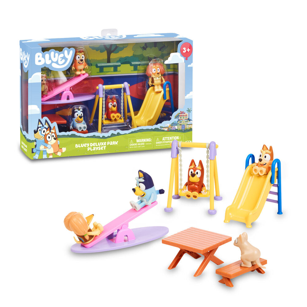bluey playset  figures