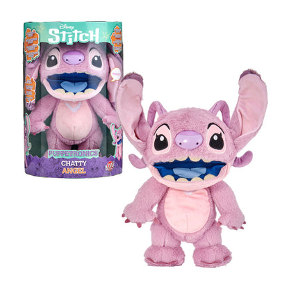 electronic plush angel stitch disney