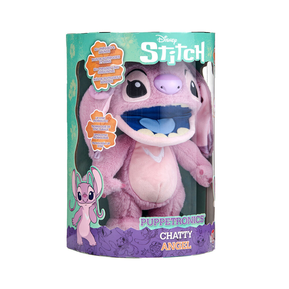 Electronic Plush Angel Stitch Disney