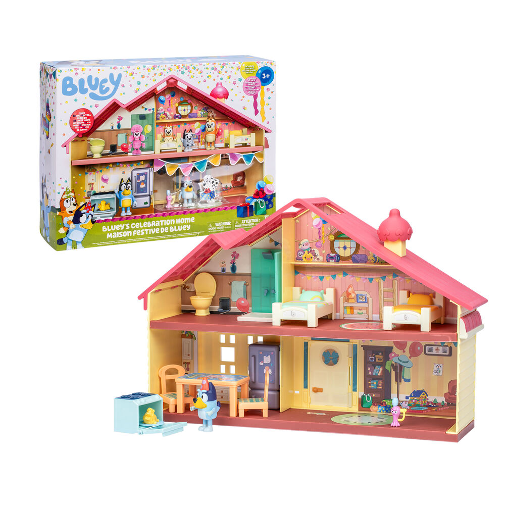 celebration house  bluey figure