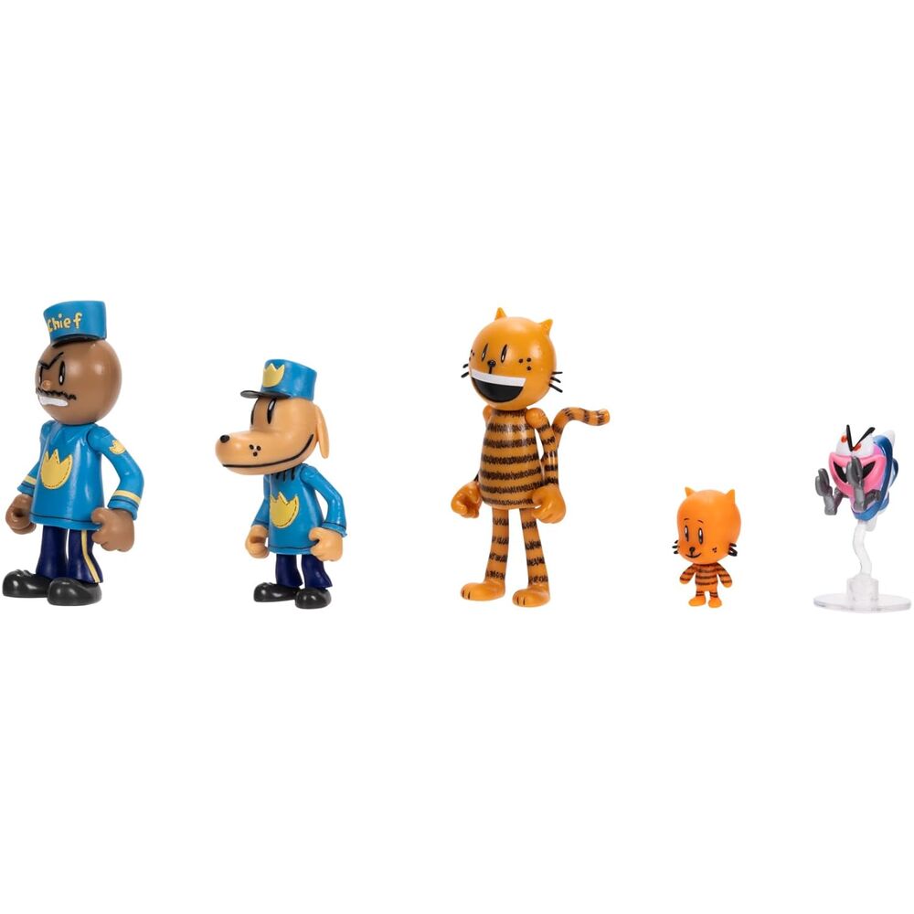 Blister pack of 5 Polican figures, 6cm