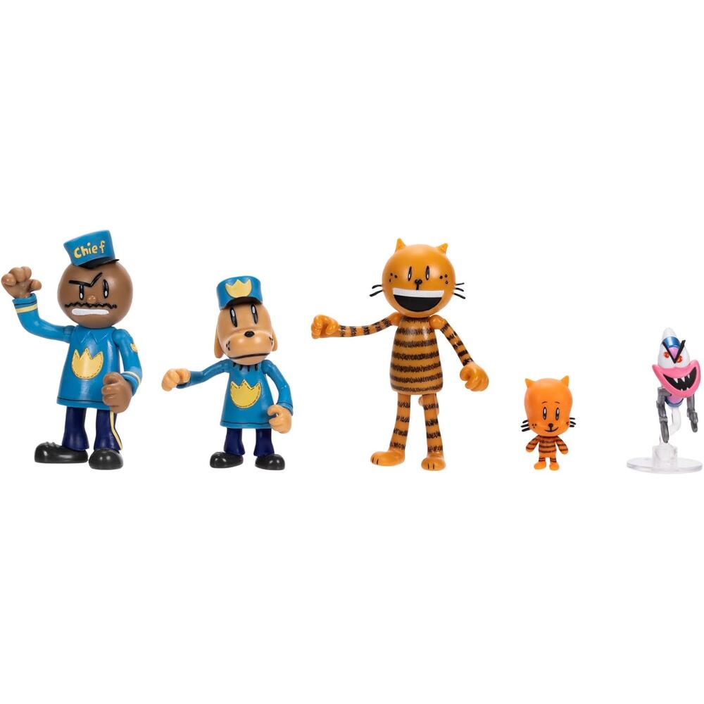 Blister pack of 5 Polican figures, 6cm
