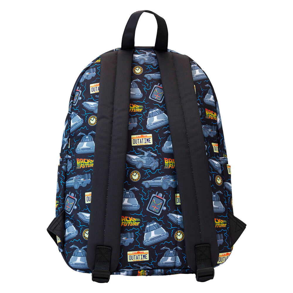 Loungefly Back to the Future 40th Anniversary Nylon Backpack, 44cm