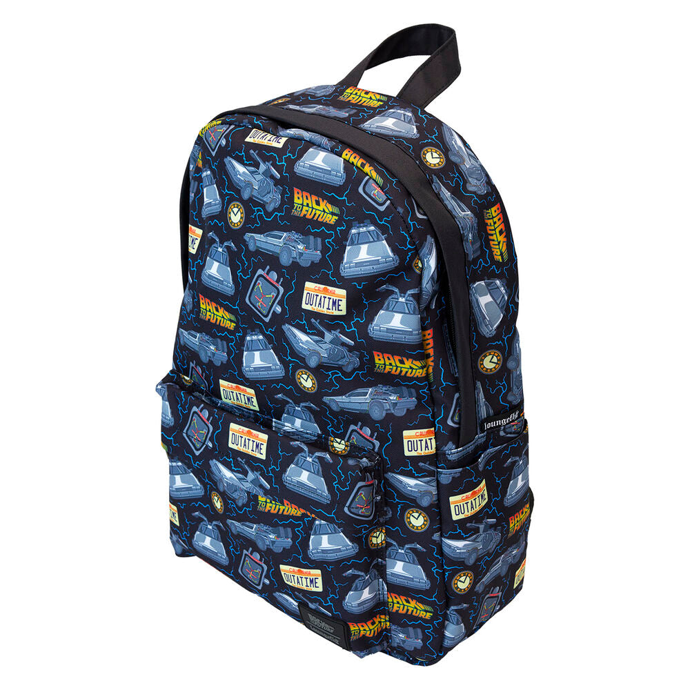 Loungefly Back to the Future 40th Anniversary Nylon Backpack, 44cm