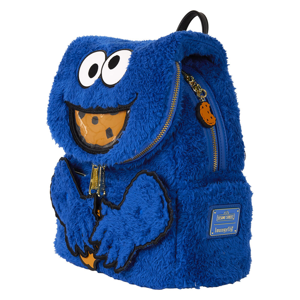 Mochila de peluche  monedero Monstruo de las Galletas Barrio Sésamo Loungefly
