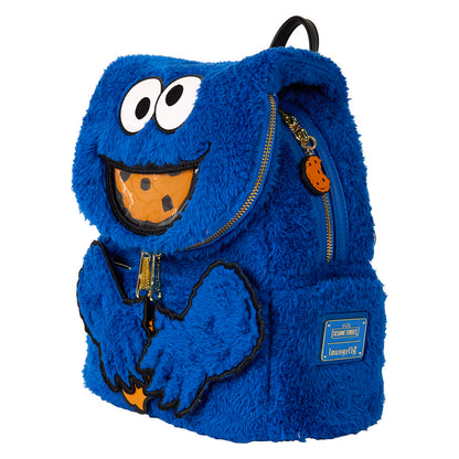 Mochila de peluche  monedero Monstruo de las Galletas Barrio Sésamo Loungefly