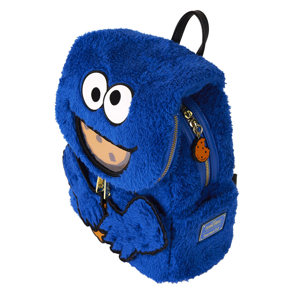 Mochila de peluche  monedero Monstruo de las Galletas Barrio Sésamo Loungefly