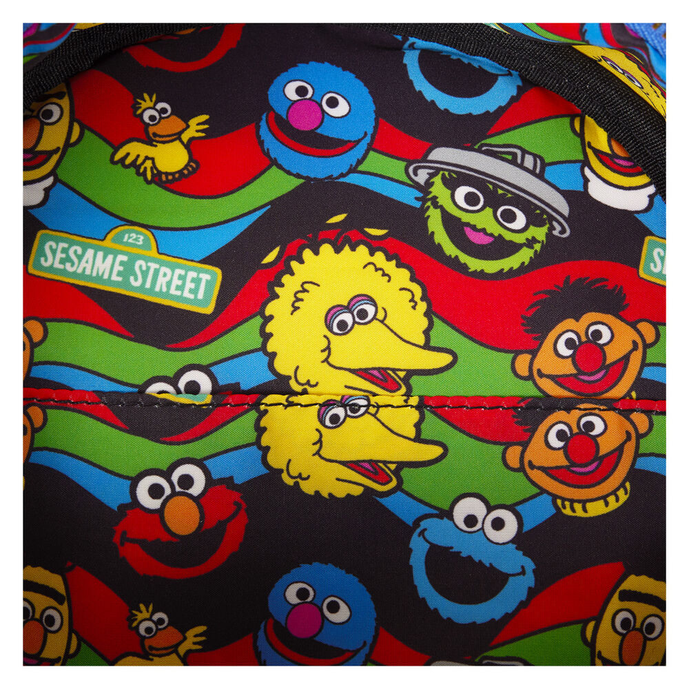Mochila de peluche  monedero Monstruo de las Galletas Barrio Sésamo Loungefly