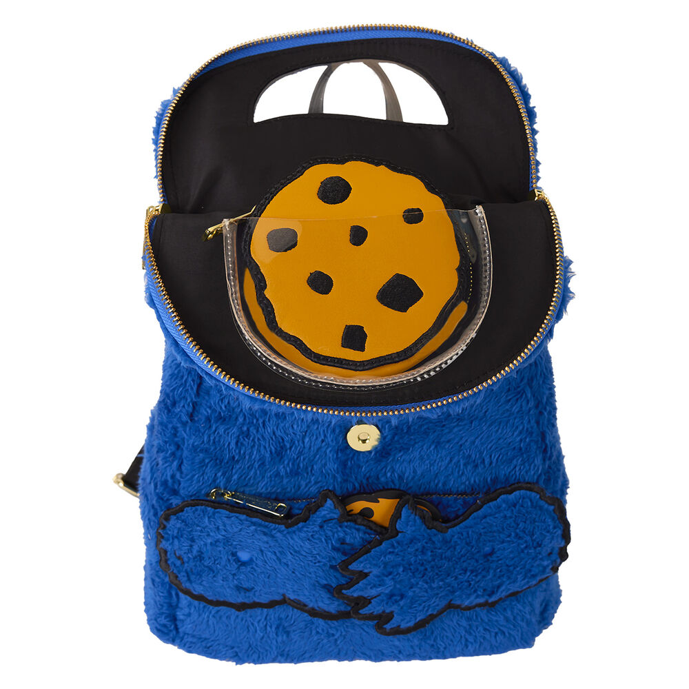 Mochila de peluche  monedero Monstruo de las Galletas Barrio Sésamo Loungefly
