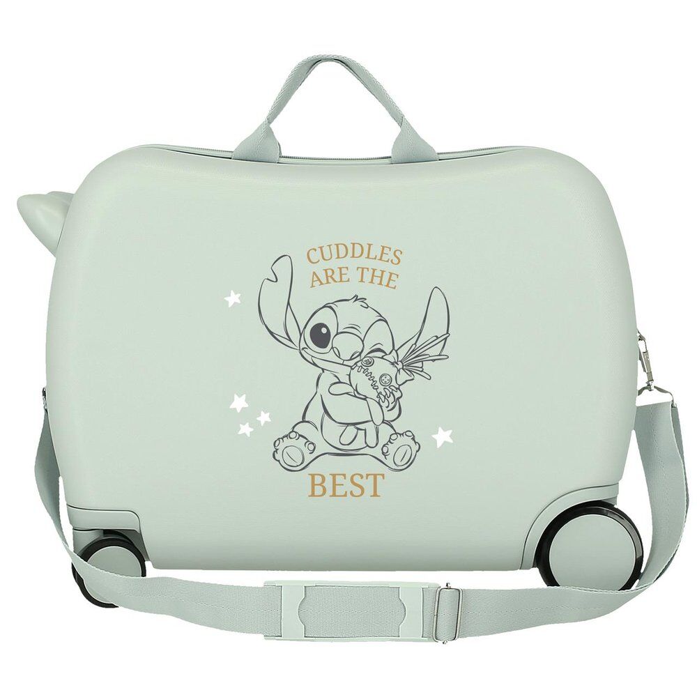 disney cuddles are the best stitch abs suitcase 50cm